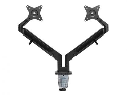 Neomounts DS70-810BL2 mounting kit - full-motion adjustable dual arm - for 2 LCD displays - black