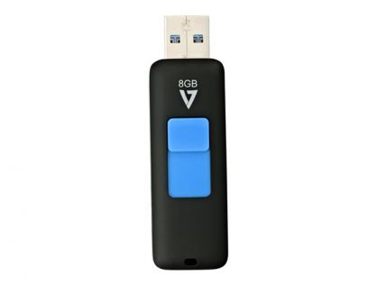 8GB FLASH DRIVE USB 3.0 BLACK 30MB/S READ 8MB/S WRITE