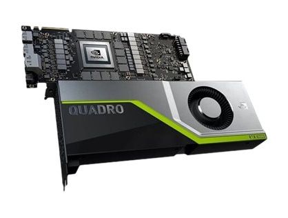 NVIDIA Quadro RTX 6000 Customer KIT - Graphics card - Quadro RTX 6000 - 24 GB GDDR6 - PCIe x16 - 4 x DisplayPort - fanless - for Precision 3930 Rack, 5820 Tower, 7820 Tower, 7920 Tower