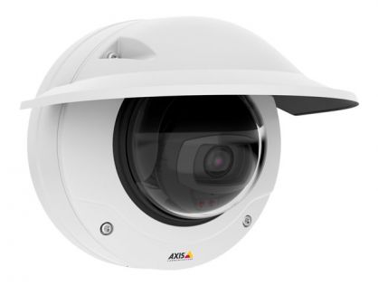AXIS Q3517-LVE - Network surveillance camera - dome - outdoor - vandal / weatherproof - colour (Day&Night) - 5 MP - 3072 x 1728 - vari-focal - audio - LAN 10/100 - MJPEG, H.264, MPEG-4 AVC - DC 8 - 28 V - PoE Class 3