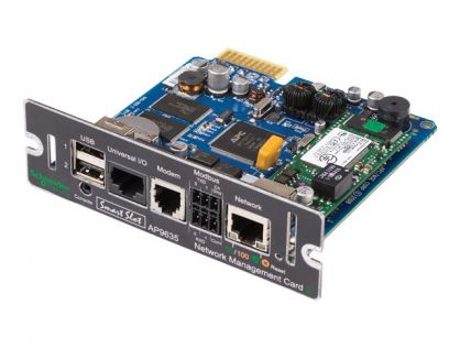 APC Network Management Card 2 with Environmental Monitoring, Out of Band Management and Modbus - remote management adapter - SmartSlot - 10/100 Ethernet