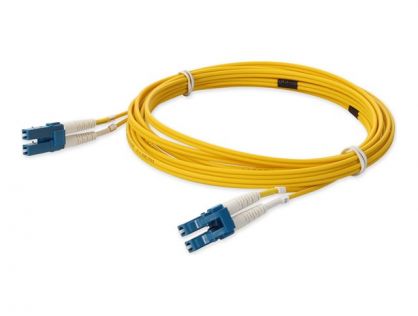 AddOn - Patch cable - LC/UPC single-mode (M) to LC/UPC single-mode (M) - 1 m - fibre optic - duplex - 9 / 125 micron - OS2 - halogen-free - yellow - for P/N: DWDM-SFP10G-54.94-40-I-AO