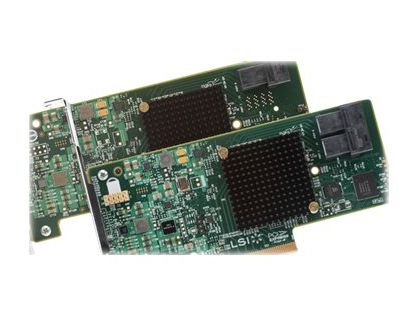 Broadcom MegaRAID SAS 9341-8i - Storage controller (RAID) - 8 Channel - SATA / SAS 12Gb/s - low profile - RAID RAID 0, 1, 5, 10, 50, JBOD - PCIe 3.0 x8