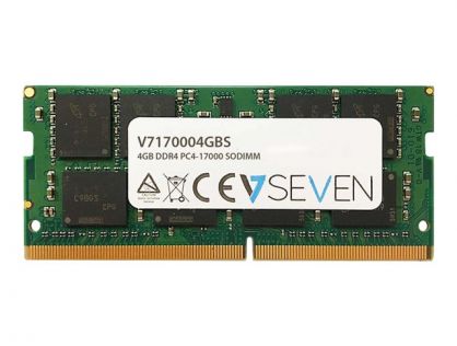 4GB DDR4 2133MHZ CL15 NON ECC SO DIMM PC4-17000 1.2V