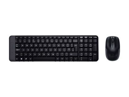 Logitech Wireless Combo MK220 - keyboard and mouse set - International English Input Device