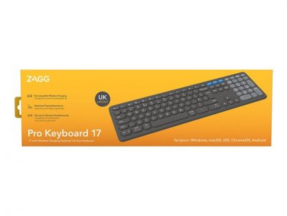 ZAGG - Keyboard - multi device - Bluetooth - QWERTY - UK