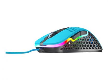 Xtrfy M4 RGB - mouse - USB - blue