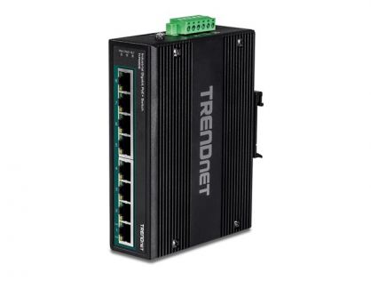 TRENDnet TI-PG80B - switch - 8 ports - unmanaged - TAA Compliant