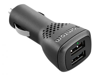 TomTom High-Speed Dual Charger car power adapter - USB