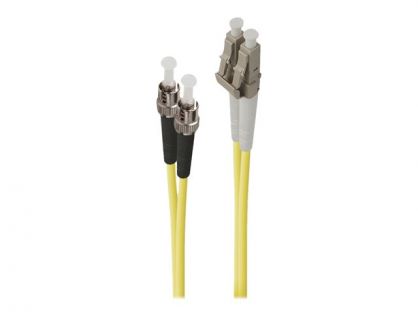 ALOGIC 3M LC-ST SINGLE MODE DUPLEX LSZH FIBRE CABLE 09/125