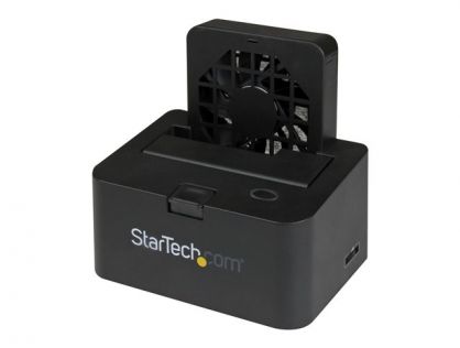 StarTech.com Hot-Swap Hard Drive Docking Station for 2.5"/3.5" SATA III Hard Drives - External eSATA/USB 3.0 Hard Drive Dock w/ UASP (SDOCKU33EF) - Storage controller - 2.5", 3.5" - SATA 6Gb/s - eSATA 6Gb/s, USB 3.0 - black - for P/N: SVA12M2NEUA, SVA12M5