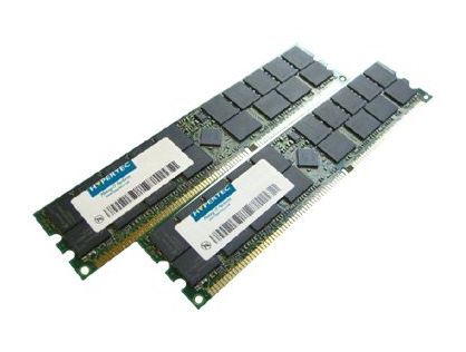 Hypertec Legacy - DDR - kit - 2 GB: 2 x 1 GB - DIMM 184-PIN - 266 MHz / PC2100 - registered
