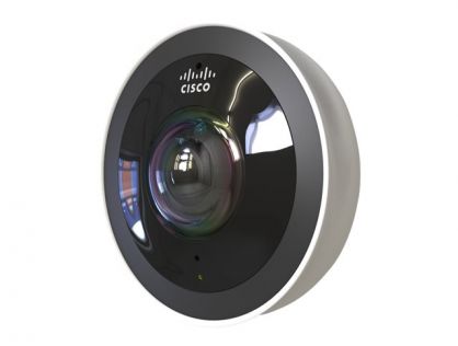 Cisco Meraki MV32 - Network surveillance camera - dome - indoor - colour - 8.4 MP - 2058 x 2058 - fixed focal - audio - wired - Wi-Fi - GbE - H.264 - PoE
