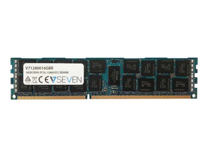 16GB DDR3 1600MHZ CL11 ECC SERVER REG PC3L-12800 1.35V LEG