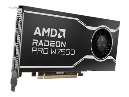 AMD Radeon Pro W7500 - Graphics card - Radeon Pro W7500 - 8 GB GDDR6 - PCIe 4.0 x8 - 4 x DisplayPort