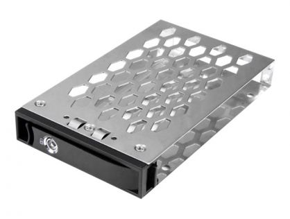 StarTech.com 2.5" Hot Swap Hard Drive Tray - Extra SSD/HDD Drive Tray for One-Bay and Four-Bay Backplanes (SATSASBP125 / SATSASBP425) - Storage drive carrier (caddy) - 2.5" - black & silver - for StarTech.com 4-Bay