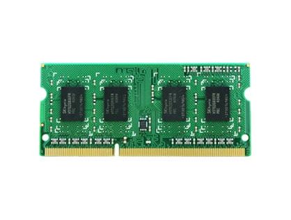 Synology - DDR3L - module - 4 GB - SO-DIMM 204-pin - 1866 MHz / PC3L-14900 - 1.35 V - unbuffered - non-ECC - for Disk Station DS218+, DS418Play, DS620slim, DS718+, DS918+