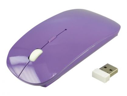 2-Power - mouse - 2.4 GHz - purple