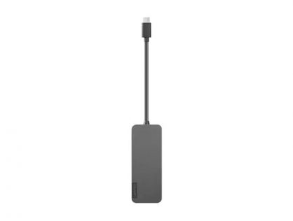 Lenovo USB-C to 4 Port USB-A Hub - Hub - 4 x SuperSpeed USB 3.0 + 1 x USB-C - desktop