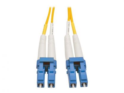 Eaton Tripp Lite Series Duplex Singlemode 9/125 Fiber Patch Cable (LC/LC), 5M (16 ft.) - patch cable - 5 m - yellow