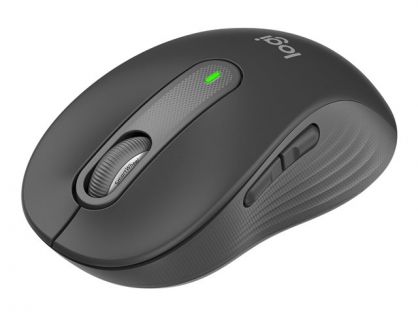 Logitech Signature M650 for Business - Mouse - optical - 5 buttons - wireless - 2.4 GHz, Bluetooth - Logitech Logi Bolt USB receiver - graphite