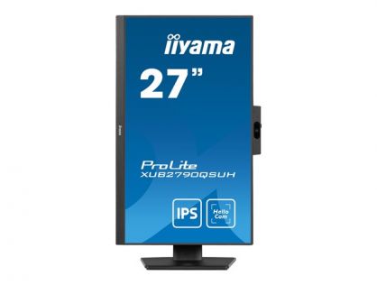 iiyama ProLite XUB2790QSUH-B1 - LED monitor - 27" - 2560 x 1440 QHD @ 100 Hz - IPS - 250 cd/m² - 1300:1 - 0.4 ms - HDMI, DisplayPort - speakers - matte black