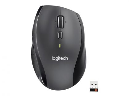 Logitech Marathon M705 - Mouse - right-handed - laser - wireless - 2.4 GHz - USB wireless receiver