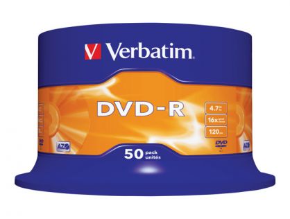 Verbatim - DVD-R x 50 - 4.7 GB - storage media