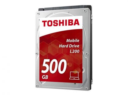 Toshiba L200 Laptop PC - Hard drive - 500 GB - internal - 2.5" - SATA 3Gb/s - 5400 rpm - buffer: 8 MB