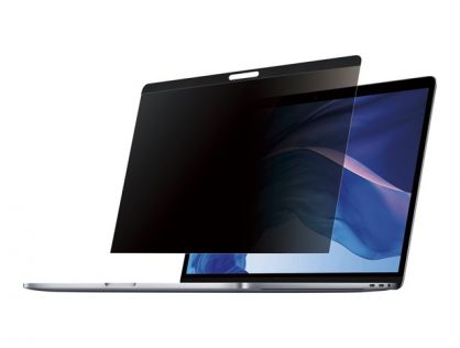 StarTech.com Laptop Privacy Screen for 15 inch MacBook Pro & MacBook Air, Magnetic Removable Security Filter, Blue Light Reducing Screen Protector 16:10, Matte/Glossy, +/-30 Degree Viewing - Blue Light Filter - notebook privacy filter