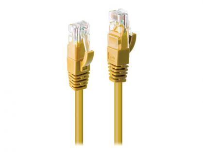 Lindy patch cable - 2 m - yellow