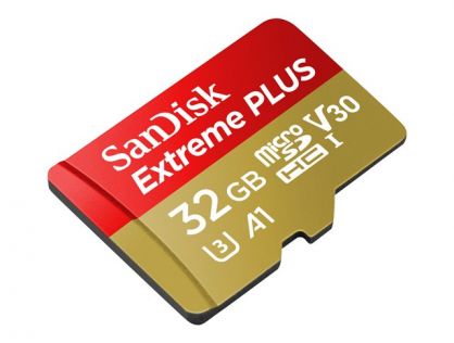 Extreme Plus microSDHC 32GB+SD Adapter