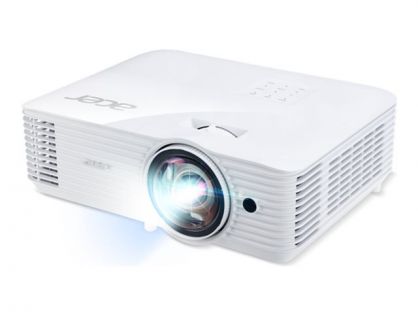 Acer S1386WH - DLP projector - 3D - 3600 ANSI lumens - WXGA (1280 x 800) - 16:10 - 720p - short-throw fixed lens