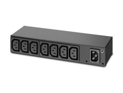 APC Basic Rack PDU AP6015A - Power distribution unit (rack-mountable) - AC 100/120/200/208/230/240 V - input: IEC 60320 C14 - output connectors: 8 (power IEC 60320 C13) - 1U - black - for P/N: SMTL1000RMI2UC, SMX1000C, SMX1500RM2UC, SMX1500RM2UCNC, SMX750