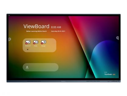 ViewSonic ViewBoard IFP7562 75" Class (74.5" viewable) LED-backlit LCD display - 4K - for interactive communication