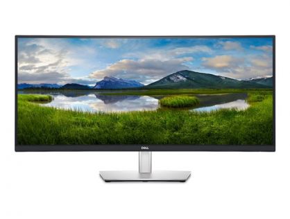 Dell P3424WE - LED monitor - curved - 34" (34.14" viewable) - 3440 x 1440 WQHD @ 60 Hz - IPS - 300 cd/m² - 1000:1 - 5 ms - HDMI, DisplayPort, USB-C - with 3 years Limited Hardware Warranty with Advanced Exchange Service and Premium Panel Exchange