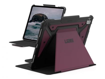 UAG - Flip cover for tablet - rugged - polyurethane (PU) - bordeaux - for Apple 13-inch iPad Pro (M4)