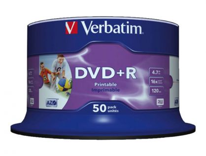 Verbatim - DVD+R x 50 - 4.7 GB - storage media