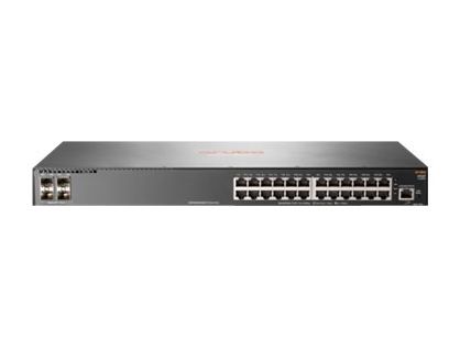 HPE Aruba 2930F 24G 4SFP - switch - 24 ports - Managed - rack-mountable