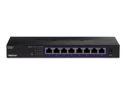 TRENDnet TEG S380 - switch - 8 ports - unmanaged - TAA Compliant