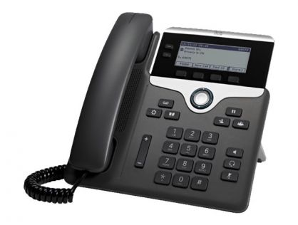 Cisco IP Phone 7821 - VoIP phone - SIP, SRTP - 2 lines