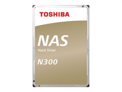 Toshiba N300 NAS - Hard drive - 12 TB - internal - 3.5" - SATA 6Gb/s - 7200 rpm - buffer: 256 MB