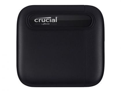 Crucial X6 - SSD - 1 TB - external (portable) - USB 3.1 Gen 2 (USB-C connector) - black