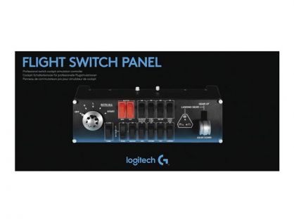 Logitech Flight Switch Panel - flight simulator instrument panel - wired