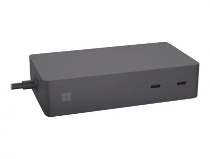 Microsoft Surface Dock 2 - Docking station - Surface Connect - 2 x USB-C - 1GbE - 199 Watt - commercial - United Kingdom, Ireland - for Microsoft Surface Book 2, Book 3, Go, Go 2, Go 3, Laptop, Laptop 2, Laptop 3, Laptop 4, Laptop 5, Laptop Go, Laptop Go 