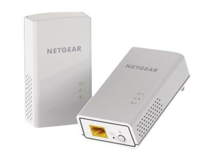 NETGEAR Powerline PL1000 - powerline adapter kit - wall-pluggable