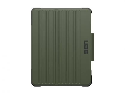 UAG Metropolis SE Series - Flip cover for tablet - rugged - polyurethane (PU) - olive - for Apple 13-inch iPad Pro