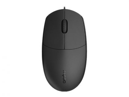 Rapoo N100 Wired Optical Mouse - Black