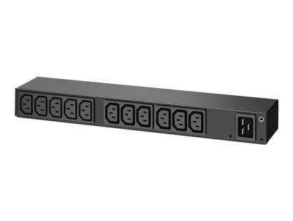 APC Basic Rack PDU AP6020A - Power distribution unit (rack-mountable) - AC 100-240 V - input: IEC 60320 C20 - output connectors: 13 (power IEC 60320 C13) - for P/N: SMTL1000RMI2UC, SMX1000C, SMX1500RM2UC, SMX1500RM2UCNC, SMX750C, SMX750CNC