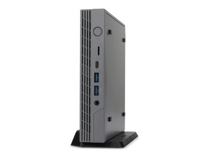 Acer Chromebox CXI5 - Mini PC - 1 x Celeron 7305 up to - RAM 4 GB - flash - eMMC 64 GB - UHD Graphics - Gigabit Ethernet, IEEE 802.11ax (Wi-Fi 6E) - Bluetooth, 802.11a/b/g/n/ac/ax (Wi-Fi 6E) - Chrome OS - monitor: none - grey